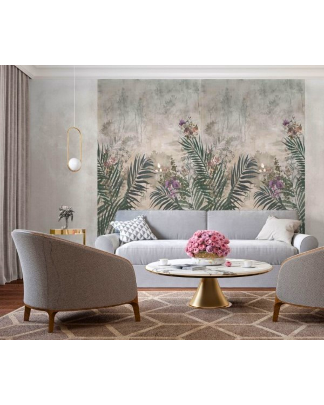 Pannello Decorativo Golden Cane A 140cm x 123cm x 4mm